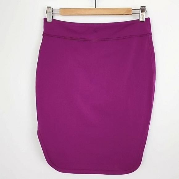 Lululemon Women's Regal Plum City Skirt Luon Stretch 6 - Picture 7 of 13